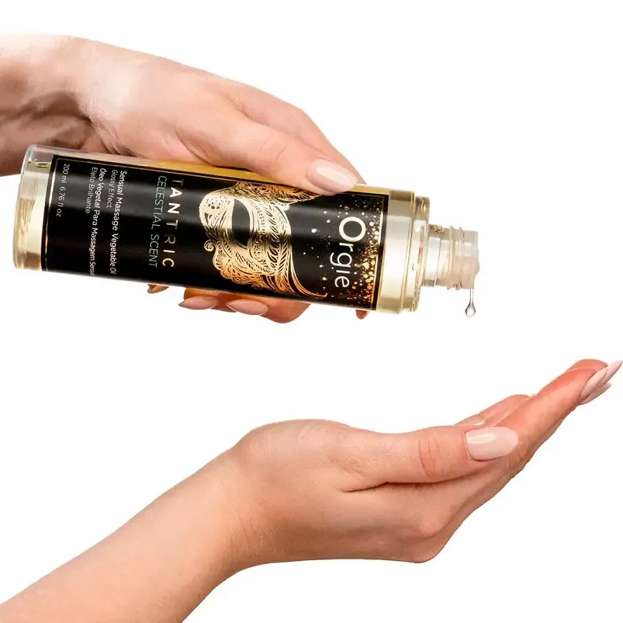 Масажна олія Orgie – Tantric Celestial Scent (200 мл), для тантричного масажу, зволоження Львів - фото 2