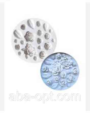 Молд силіконовий Ø 10 см Роза (шт) 7477 Одеса