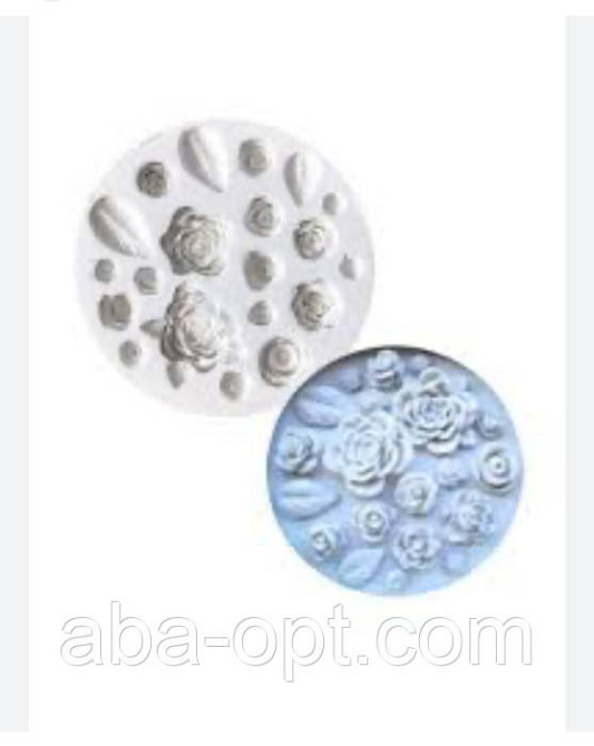 Молд силіконовий Ø 10 см Роза (шт) 7477 Одеса - фото 1