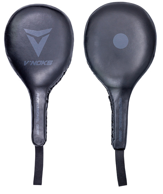 V'Noks Boxing Machine боксерская ракетка из натуральной кожи, 41×20×6 см профессиональные лапы для тренера 2шт Киев - изображение 2