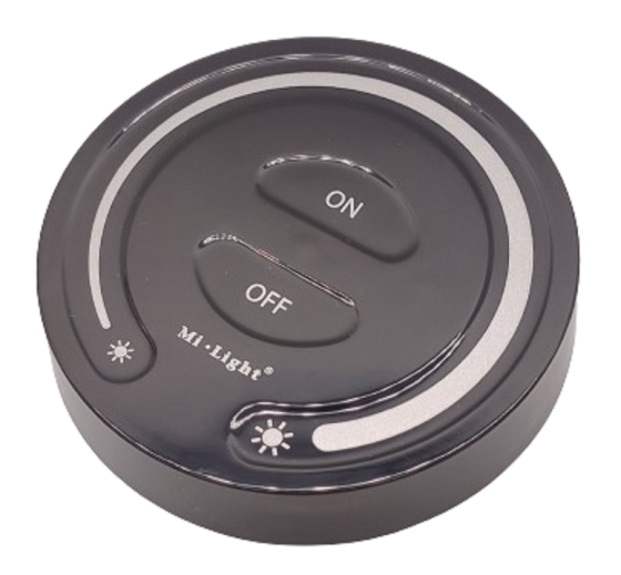 Milight Панель керування Мілайт бездротова чорна кругла 1 зона 2,4 ГГц Київ