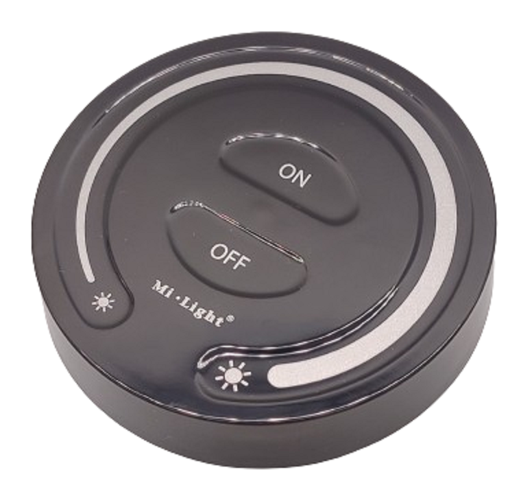 Milight Панель керування Мілайт бездротова чорна кругла 1 зона 2,4 ГГц Київ - фото 1