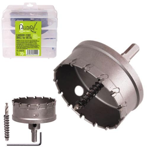 Свердло корончате твердосплавне по металу 70мм Alloid Одеса - фото 6