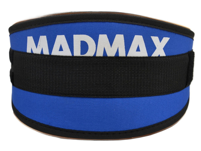 Пояс для важкої атлетики MadMax MFB-421 Simply the Best неопреновий Blue XXL Кам'янське - фото 3