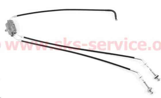 Трос гальма квадроцикл 50 подвійний (трос 1400мм, кожух 1240мм) Мукачево