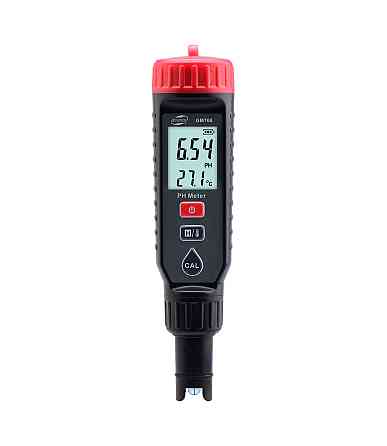 Ph-метр (измеритель кислотности и температуры) 0,00-14,00 pH (+/-0,05%)  BENETECH GM766 Киев