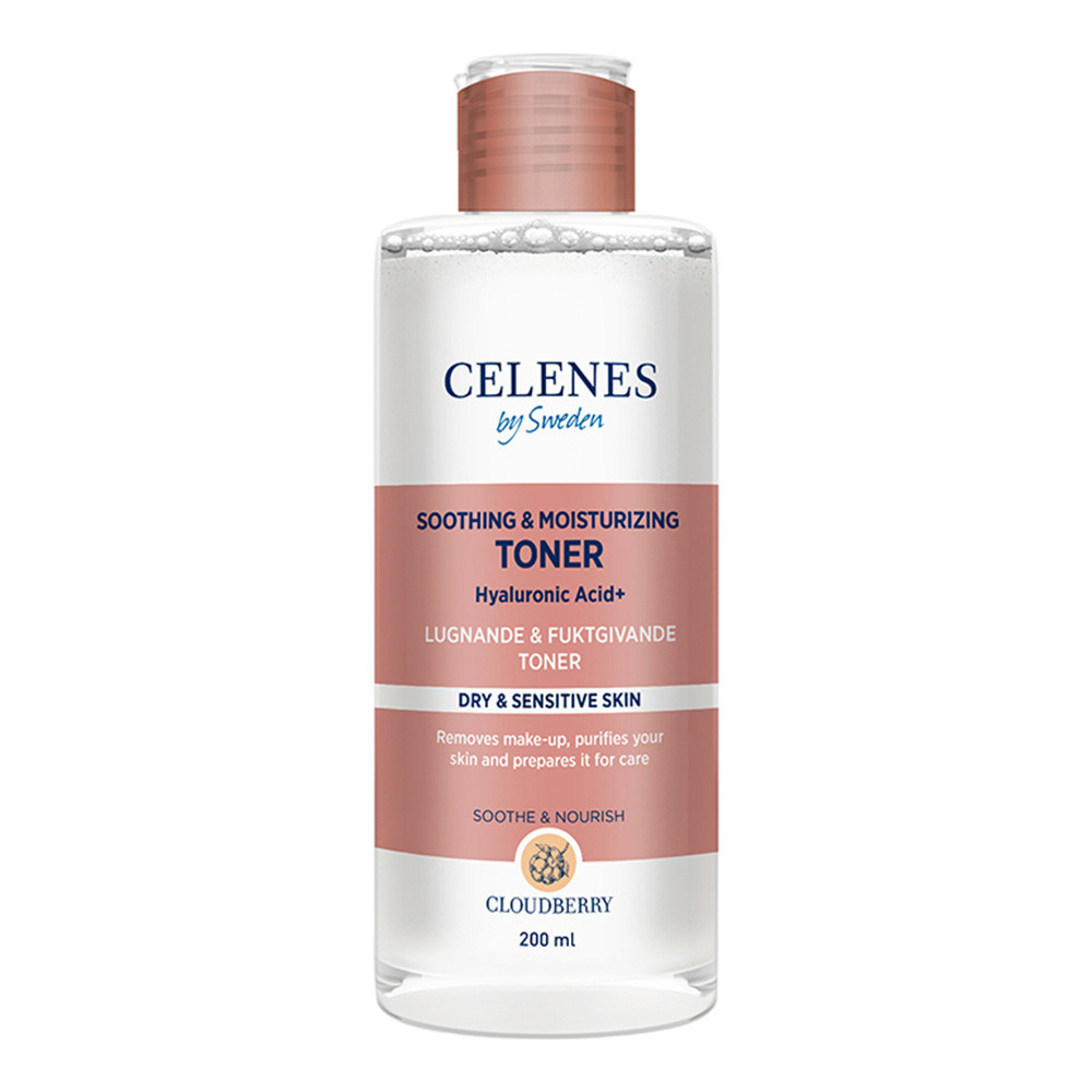 Успокаивающий тоник с морошкой для сухой и чувствительной кожи Celenes 200 мл Киев - изображение 1