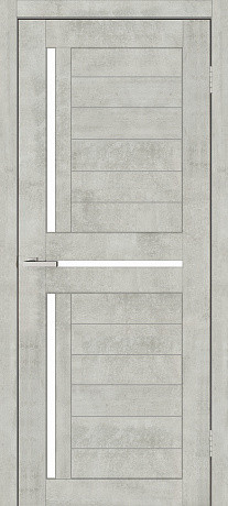 Міжкімнатні двері Оміс Lego01.1 G Цемент 900х2000 мм Київ - фото 1