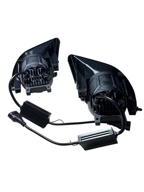 Комплект протитуманних LED фар BL Toyota Land Cruiser Prado 120 (2002-2009) 3000-6000K 80W 12V ПТФ FOG керування з телефону колір Харків - фото 9