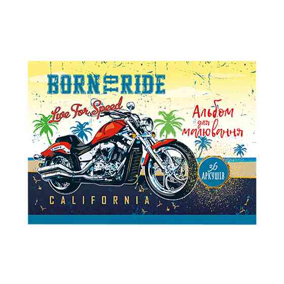 Альбом для рисования на спирали АП-0307, 36 листов Вид 1 Винница