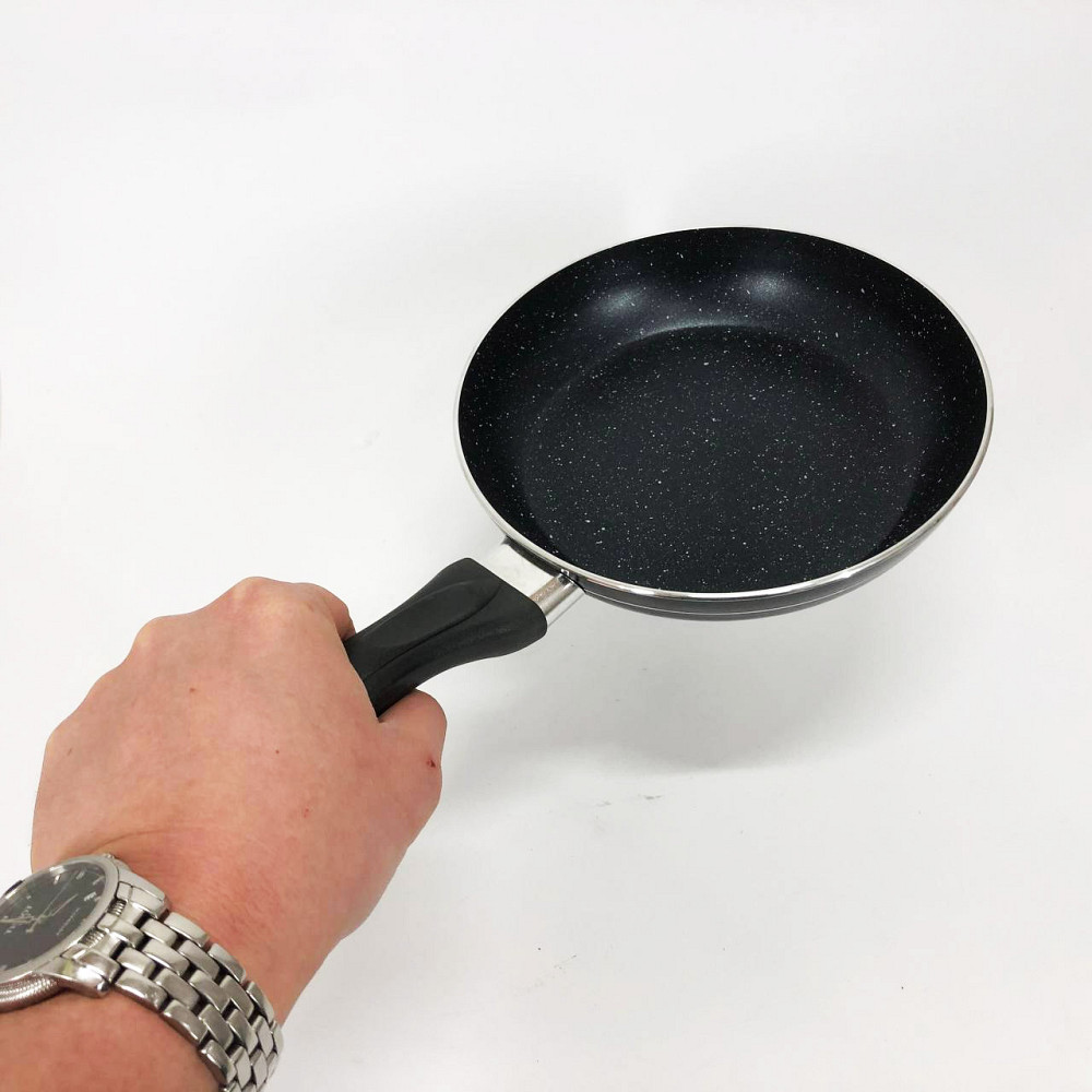 Зручна сковорода для індукційної плити UNIQUE, Сковорода для приготування на газовій плиті BK-27 Львів - фото 1