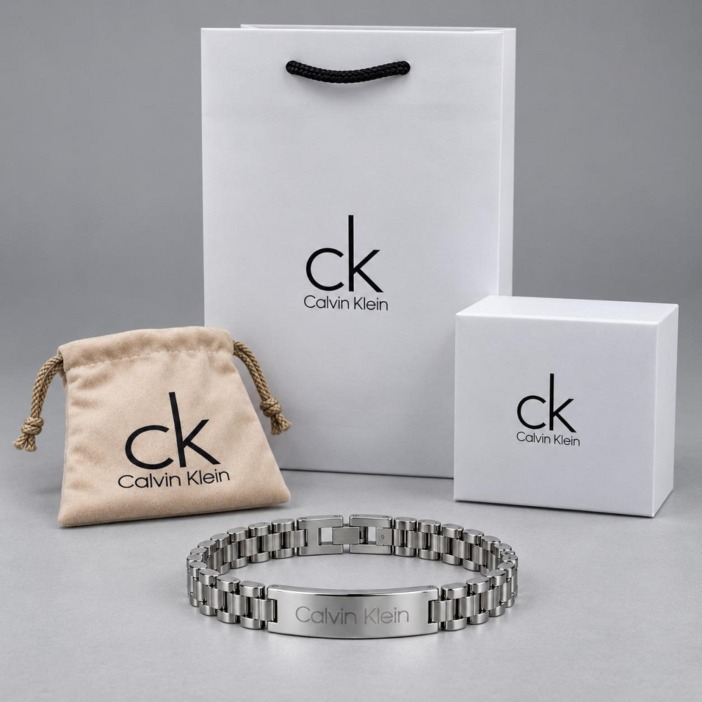 Мужской браслет на руку Calvin Klein из нержавеющей стали (30119) Киев - изображение 1