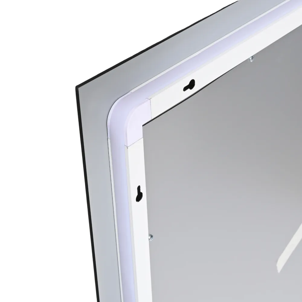 Дзеркало Qtap Taurus (TA1) 1000×800 мм з LED-підсвіткою Touch, з антизапотіванням, з димером, темп. кольору (3000-6500K) Київ - фото 5