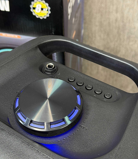 Портативная Bluetooth колонка чемодан MS-2040BT-W 50Вт с микрофоном. Харьков - изображение 3