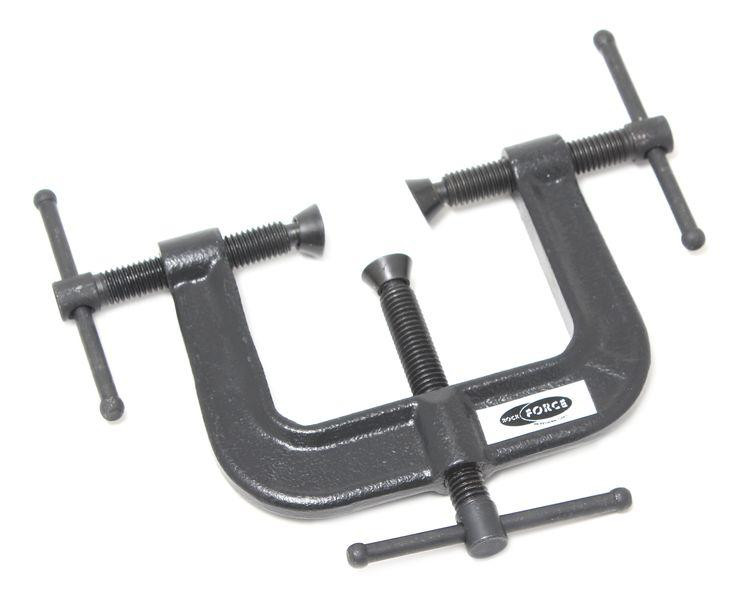 Струбцина G-подібна "Profi" з 3-ма зажимами 2.5 "-63мм Одеса - фото 1