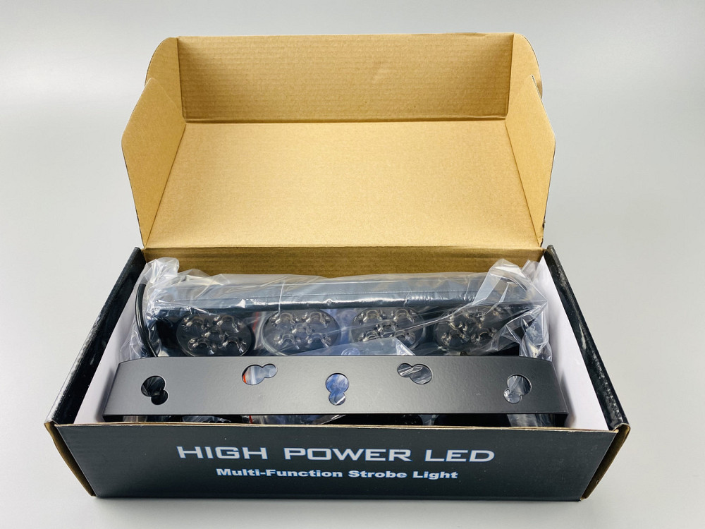 Маячок проблисковий S20 стробоскоп 9-80V 4led діодів мигалка мигалка помаранчевий спалах під скло Мукачево - фото 10