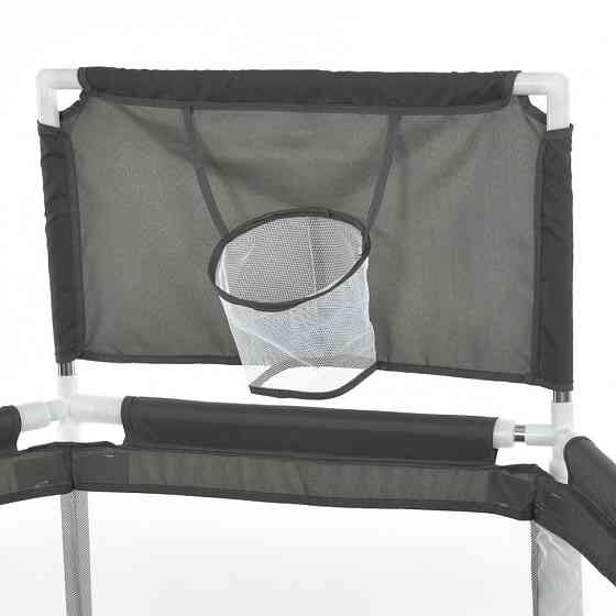 Дитячий манеж MR 1340-G, сірий, з баскетбольним кільцем Вінниця