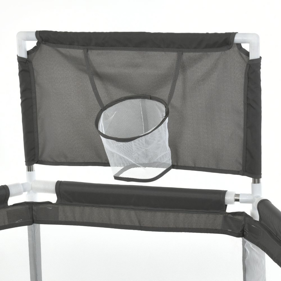 Дитячий манеж MR 1340-G, сірий, з баскетбольним кільцем Вінниця - фото 2