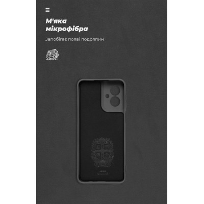 Чехол для мобильного телефона Armorstandart ICON Motorola G55 5G Camera cover Black (ARM81207) Винница - изображение 4
