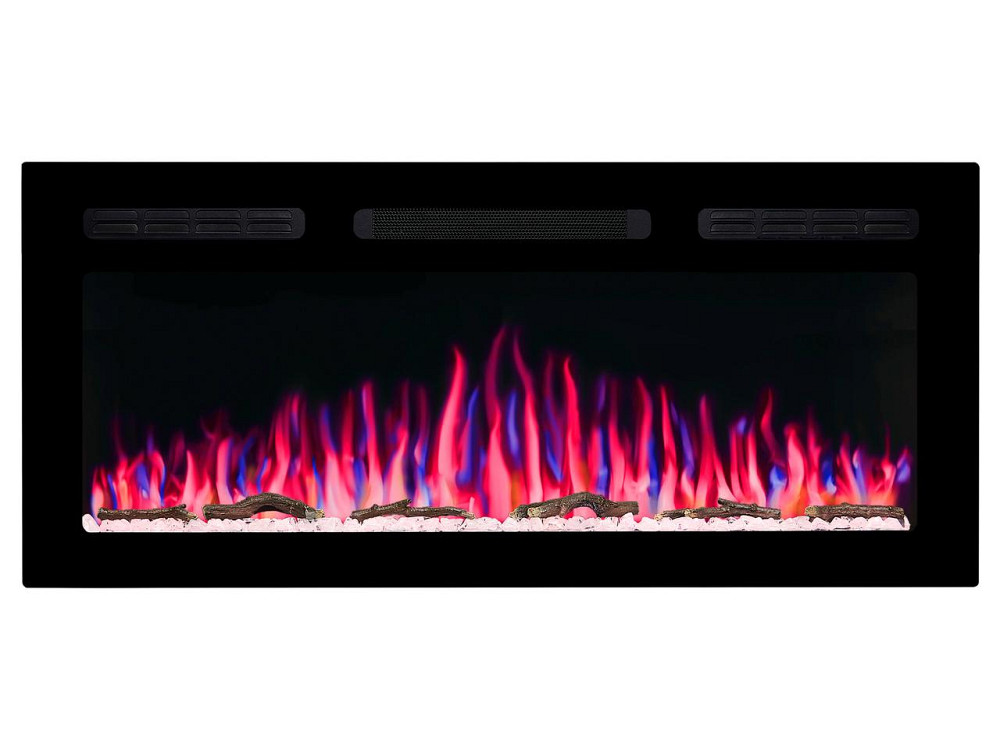 Електрокамін настінний / вбудовуваний ArtiFlame AF40WR з обігрівом і звуком горіння вогню Київ - фото 2