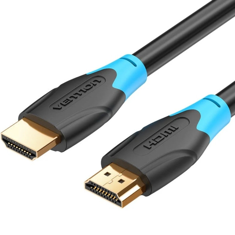 Кабель HDMI M - M, 1.0 м, V2.0, 4K 60Гц, PVC, чорний, Vention Винница - изображение 1