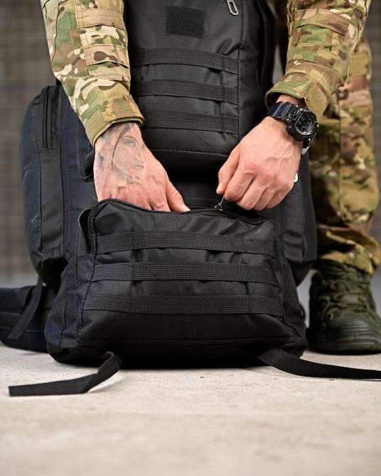 Мілітарі рюкзак 100 л FERNIX чорний ПП7950 Одеса - фото 7