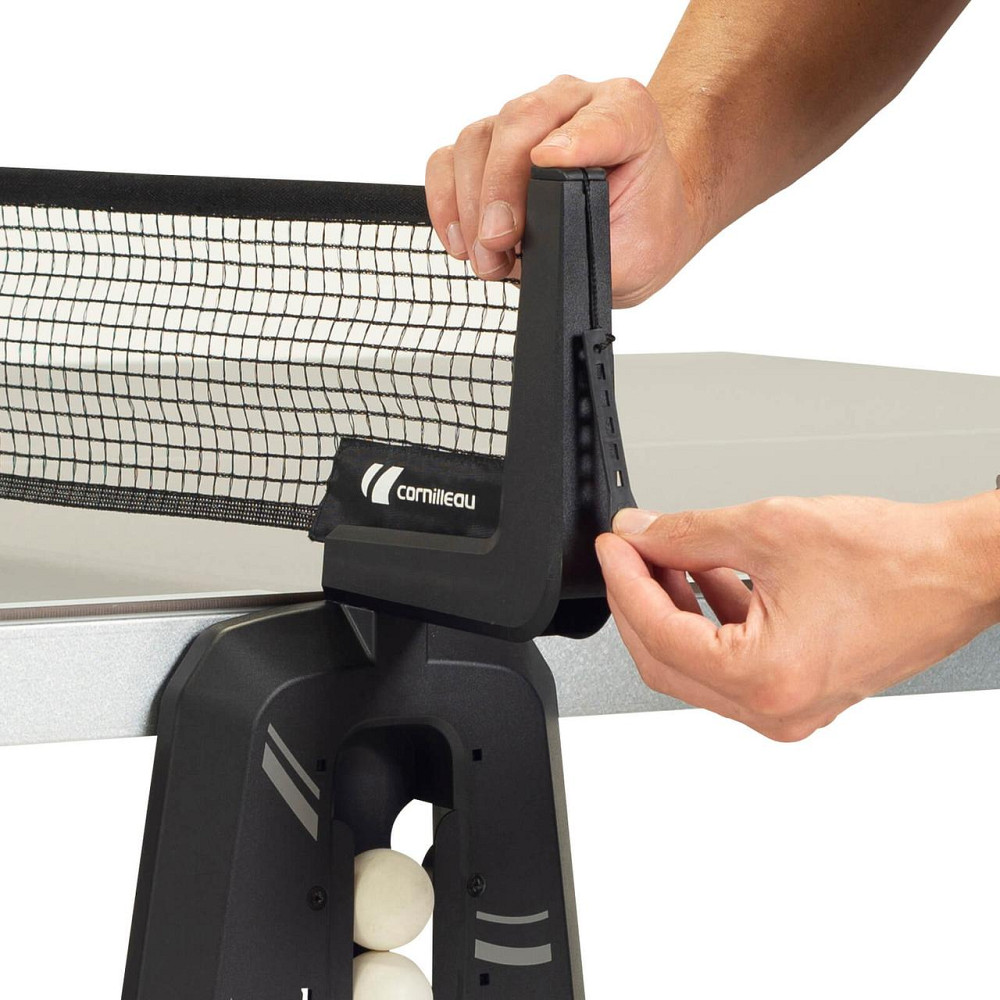 Стол теннисный Cornilleau 300X OUTDOOR, серый Киев - изображение 7