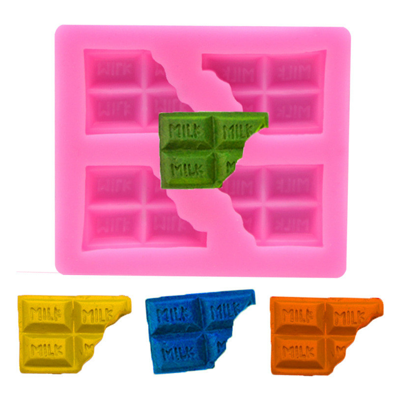 Молд кондитерский Шоколад 63 на 72 мм розовый Киев - изображение 6