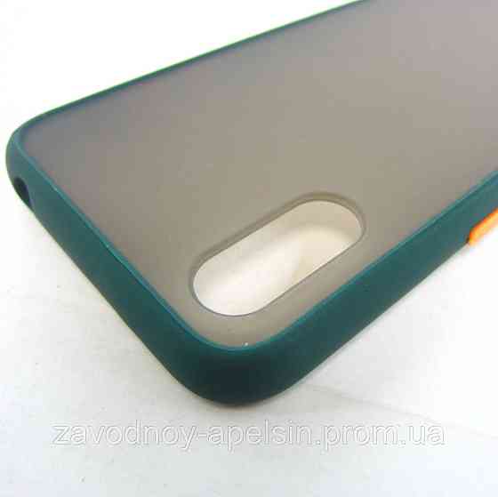 Samsung A01 A015 Чохол матовий TPU+PC (зелений) Одеса