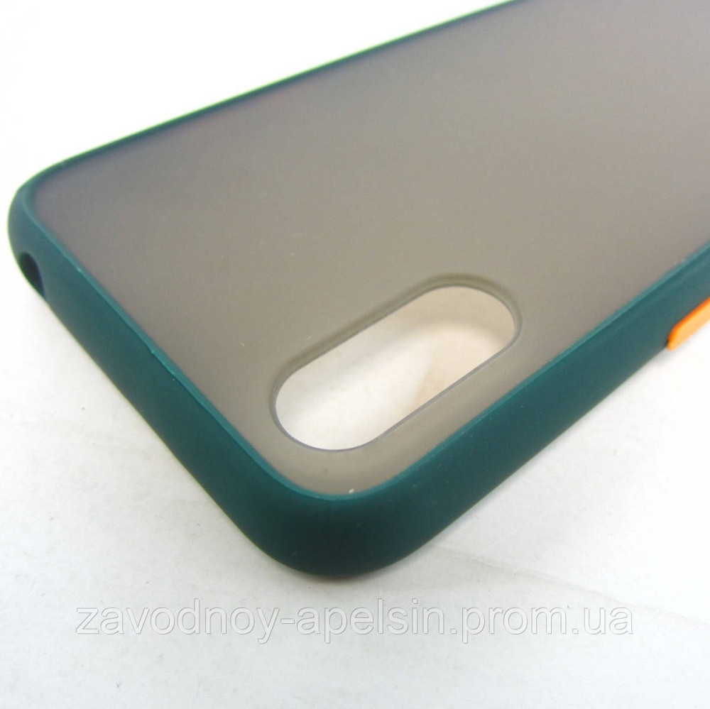 Samsung A01 A015 Чохол матовий TPU+PC (зелений) Одеса - фото 2
