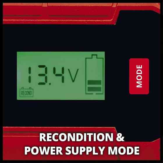 Автомобильное зарядное устройство для аккумулятора Einhell CE-BC 2 M : 12V, 3-60 Ah (1002215) Киев