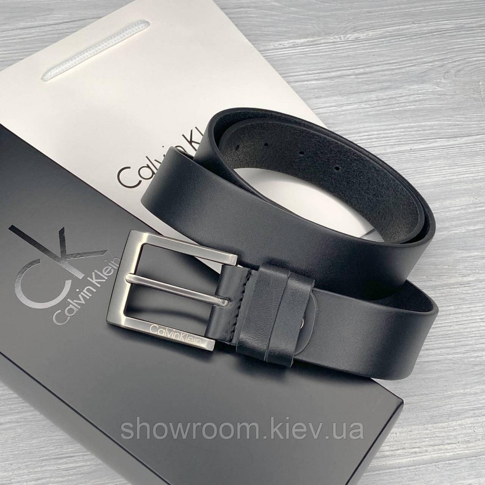 Мужской кожаный брендовый ремень (472) Киев - изображение 2