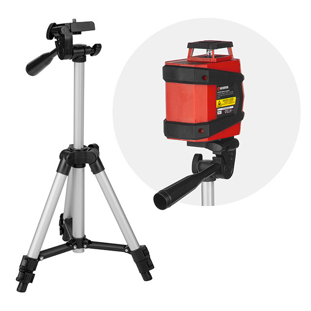 Штатив для лазера INTERTOOL MT-3049, 280-650 мм, різьба 1/4" - для монтажу лазерних приладів Львів - фото 2