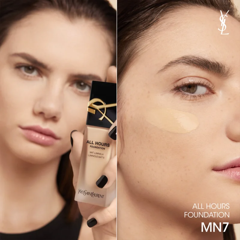 Стійка тональна основа Yves Saint Laurent All Hours Encre de Peau Foundation MN7 Слов'янськ - фото 3