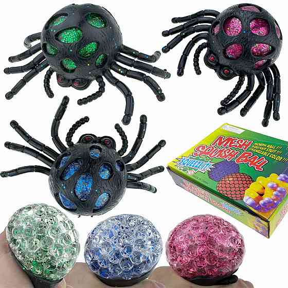 Антистрес-м'ялка дитячі Павук 12 шт. Київ