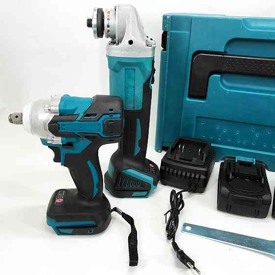 Набір 2 в 1 шуруповерт + гайковерт в валізі FO-626 2 акумулятори Київ