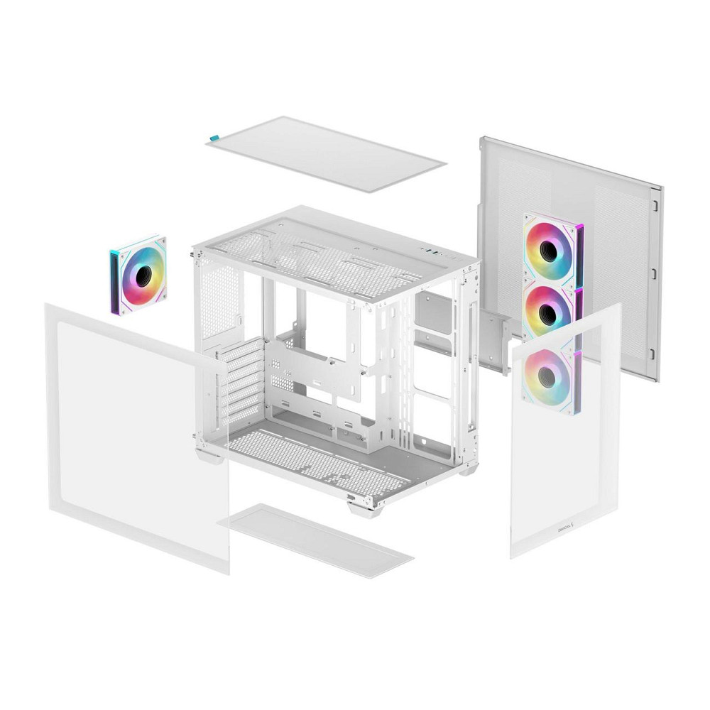 Корпус DeepCool CG530 4F White (R-CG530-WHADA4-G-1) без БЖ ( white ) Харків - фото 15
