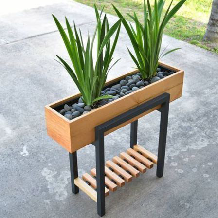 Кашпо садове "Лакрус" венге-сієна Миколаїв - фото 1