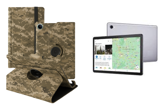 Чехол Spinner360 для планшета Cubot Tab 10, цвет Klasika Хаки Киев