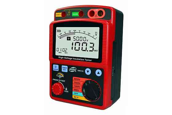 Цифровий мегамометр (0-1000 ГΩ) BENETECH GM3125 Чернігів