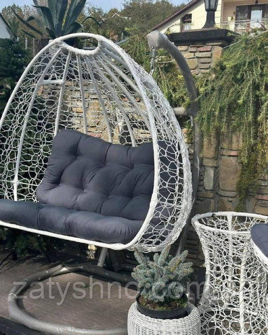Крісло Кокон підвісне з подушкою Київ - фото 1
