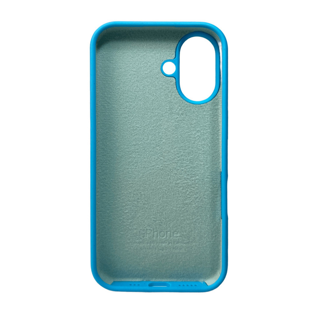 Чохол для смартфона Silicone Full Case AA Open Cam for Apple iPhone 16 38,Surf Blue Киев - изображение 2