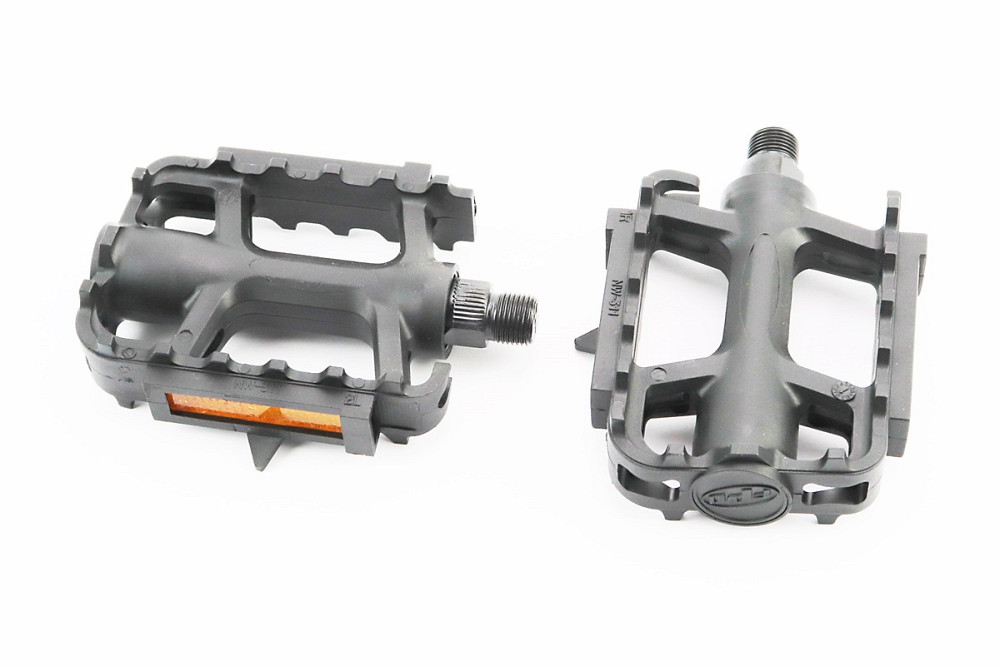 Педалі MTB 9/16" (107x80x27mm) пластикові, чорні NW-311 Київ - фото 1