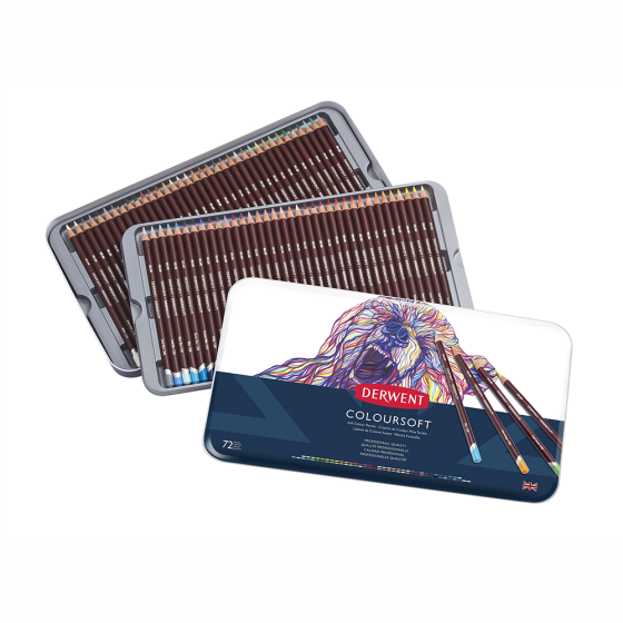 Цветные карандаши Coloursoft 72кол Derwent Киев
