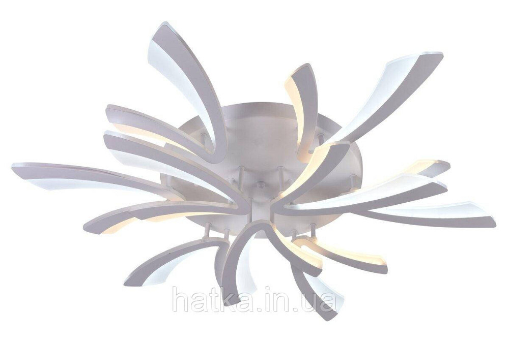 Люстра світлодіодна акрилова Sirius 6042-9 WT 92W Київ - фото 4