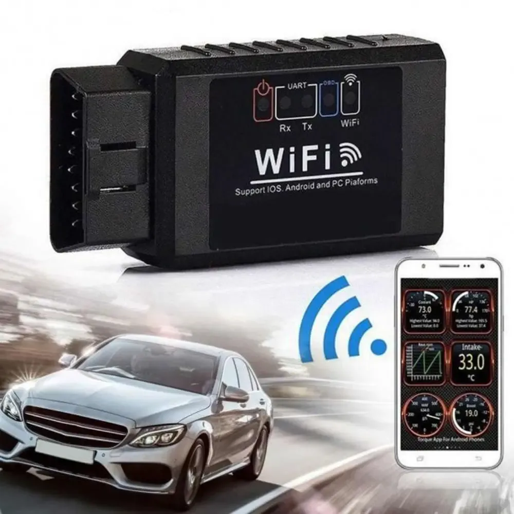 Сканер для диагностики автомобиля OBD2 ELM327 WI-FI Коломыя - изображение 4