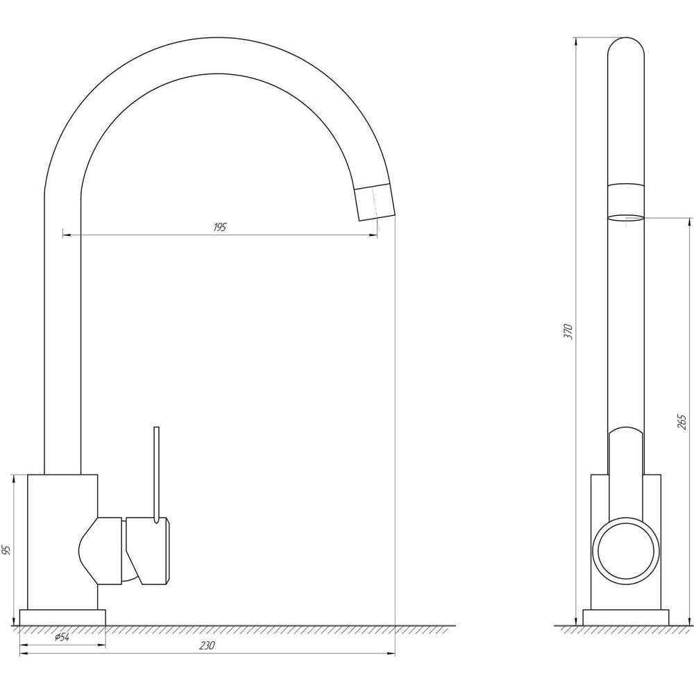 Змішувач для кухні MixMIRA WIEN MS2-203S-BB (000018640) Київ - фото 4
