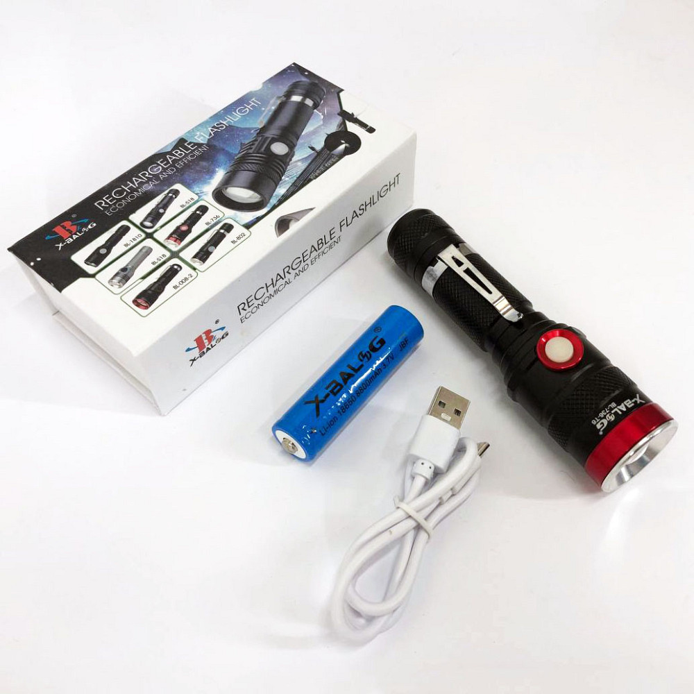 Армійські тактичні ліхтарі Bailong BL-736-T6, Ліхтар акумуляторний LED ліхтар Надпотужний лід UI-21 Львів - фото 8