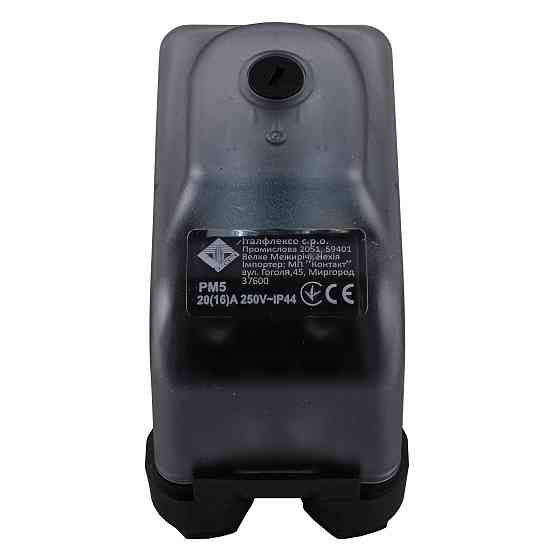 Реле тиску Italtecnica  PM-5 G-14R20SG прозорий корпус.  20А Тернопіль