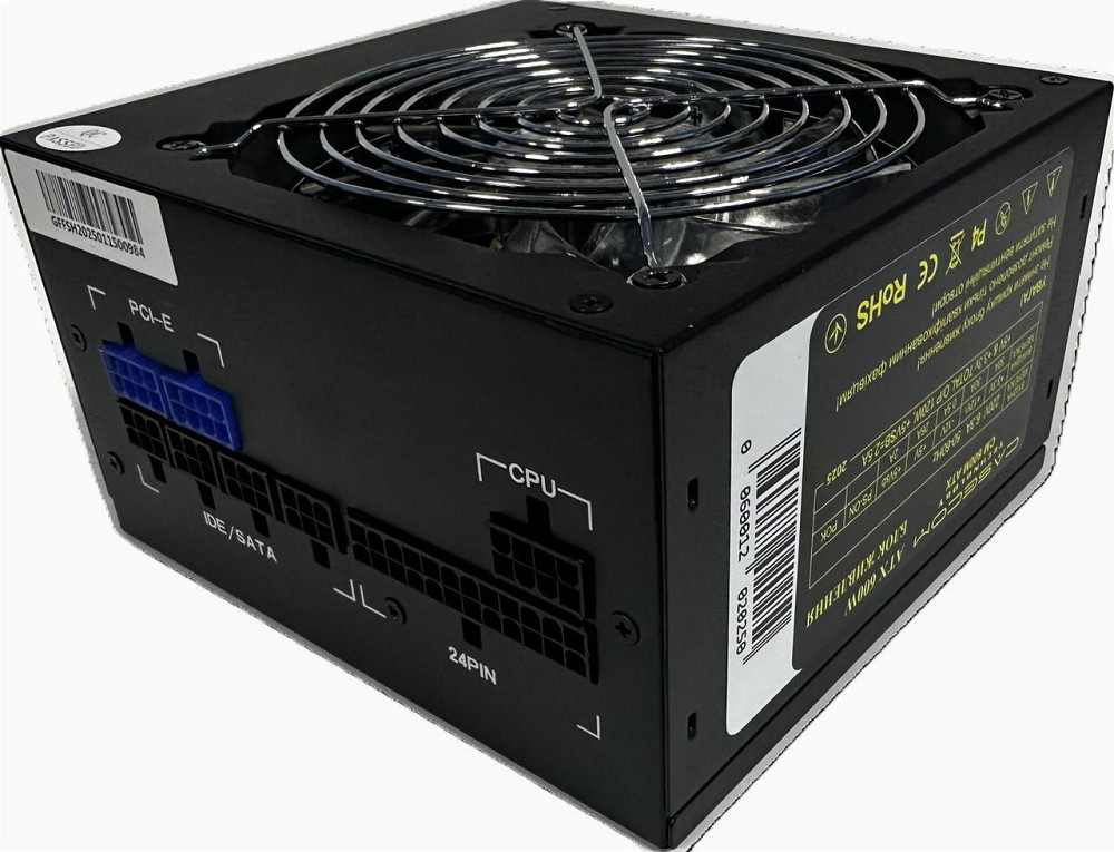 Блок живлення CaseCom CM 600M 600W ( Чорний ) Харків - фото 1
